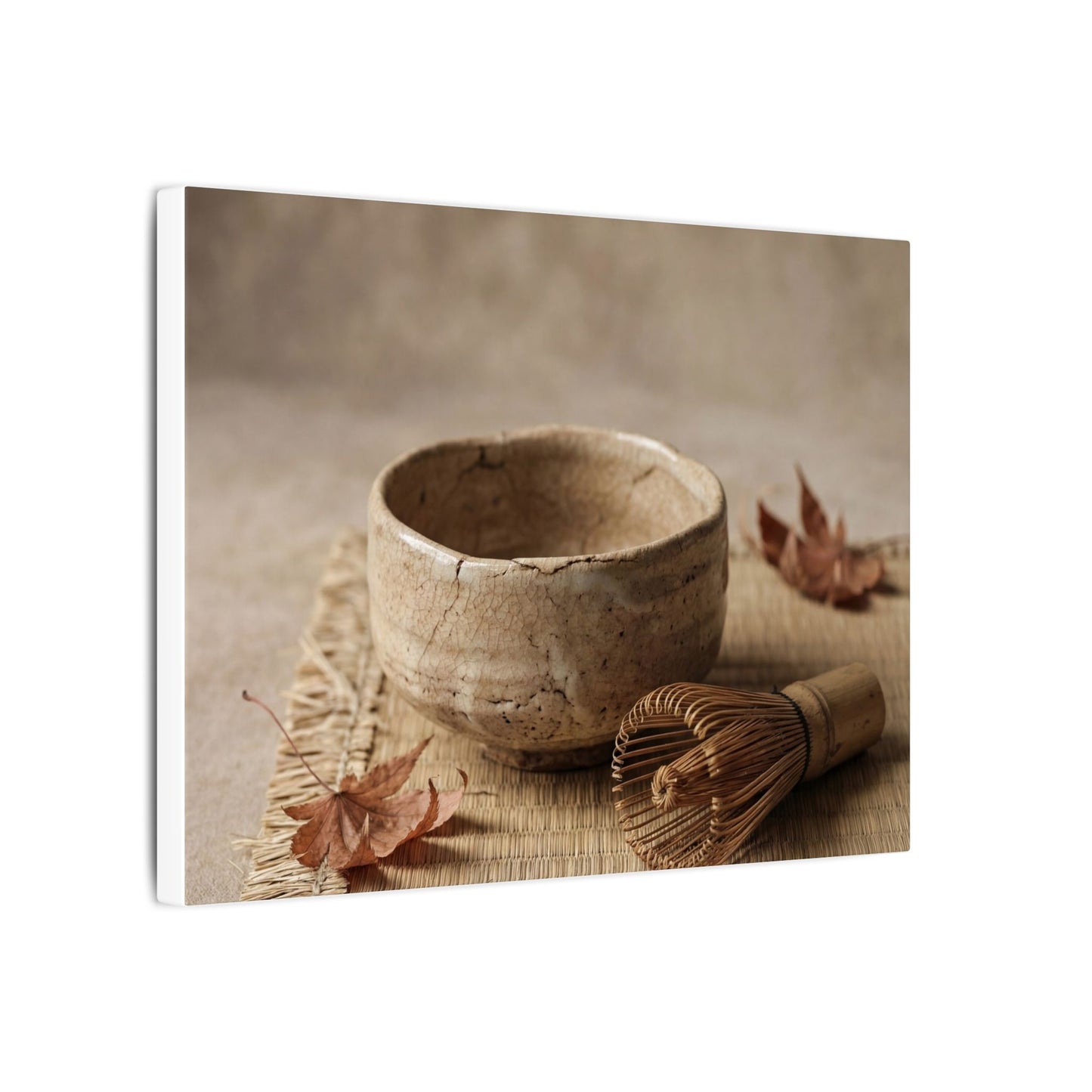 Ma Tea Ceremony Canvas Art - Japandi Texture