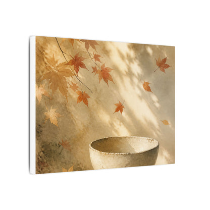 Japandi Ceramic Bowl in Dappled | Watercolor Canvas Art