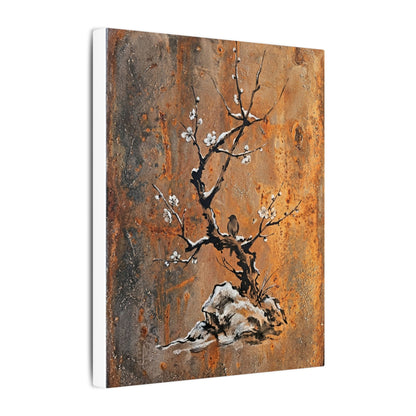 Datsuzoku Rust Patina Canvas Art - Zen Sumi E
