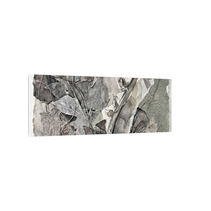 Japandi Fern Unfurling in Overcast | Texture Canvas Art