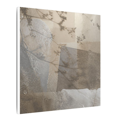 Neutral Shadow Play Canvas Art - Texture Japandi