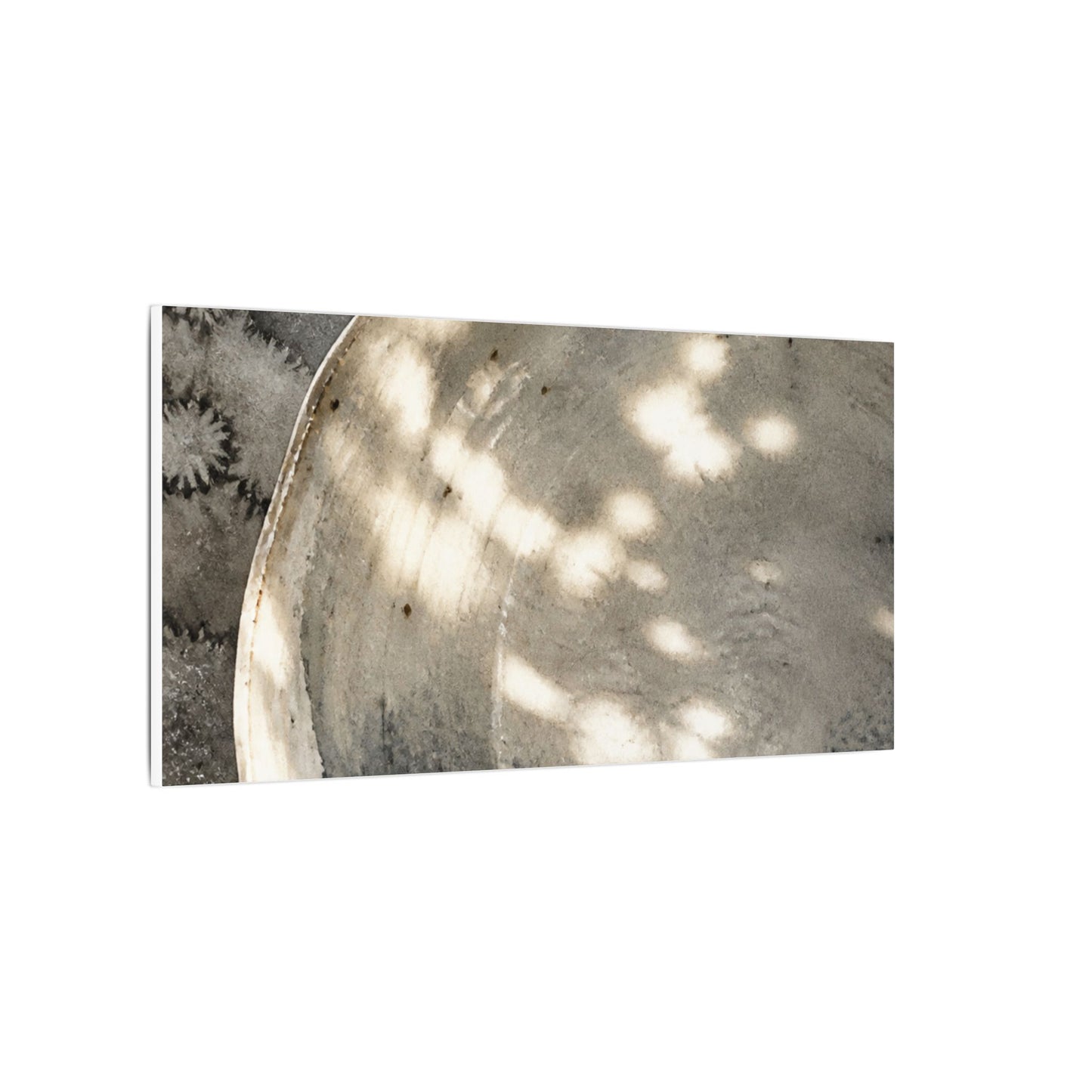 Ceramic Bowl Watercolor Canvas Art | Warm Japandi Art