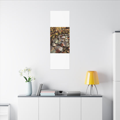 Broken Pottery Japanese Pattern Canvas Art | Elegant Japandi Art