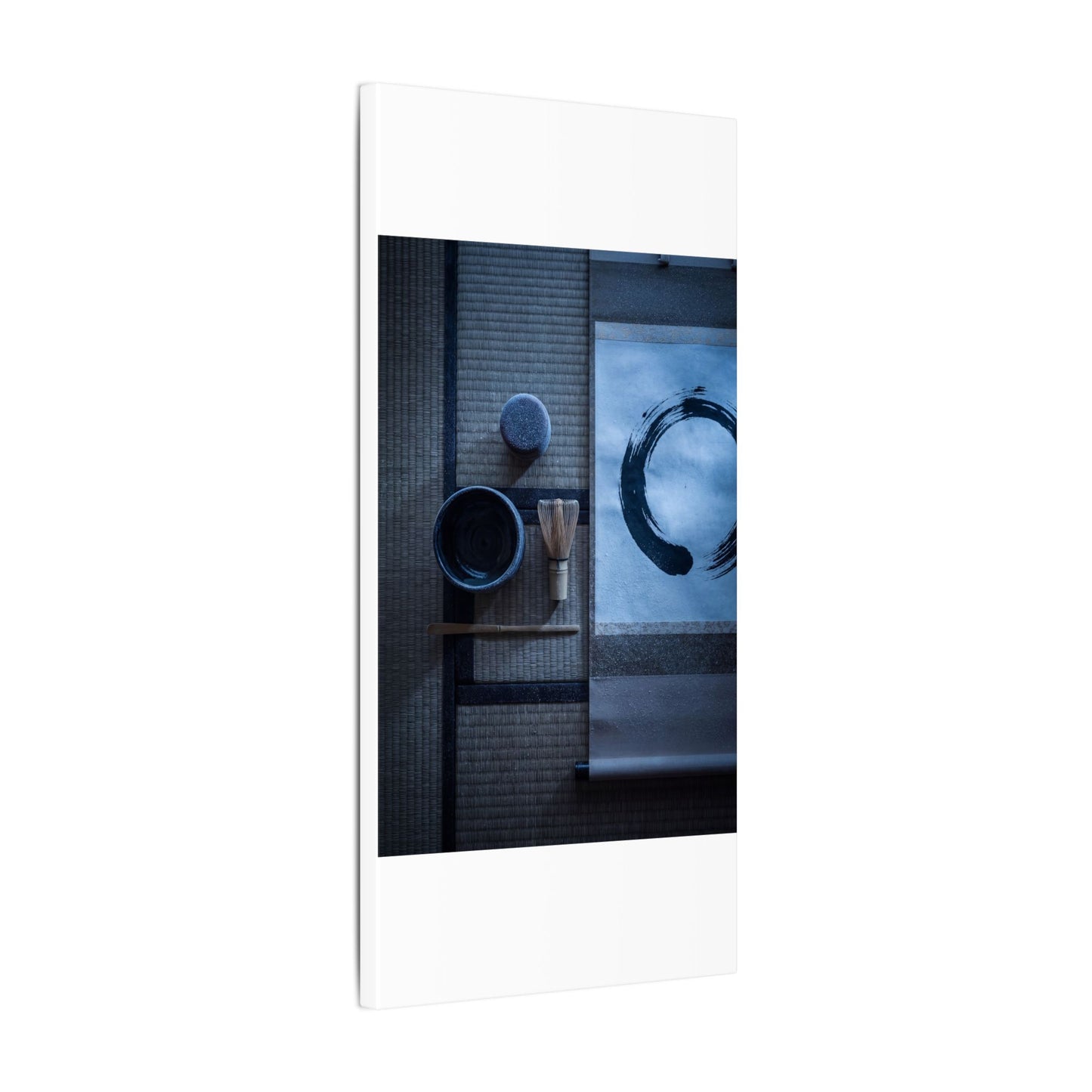 Tea Ceremony Enso Canvas Art | Calm Zen Art