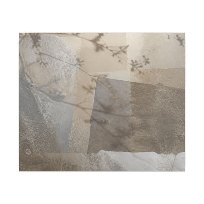 Neutral Shadow Play Canvas Art - Texture Japandi