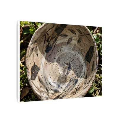 Elegant Ceramic Bowl Canvas Art - Japanese Pattern Japandi