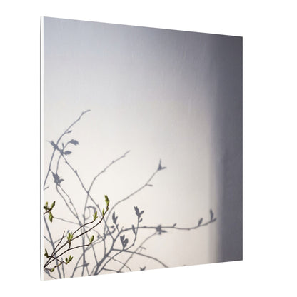 Japandi Shadow Play in Dawn | Japanese Pattern Canvas Art