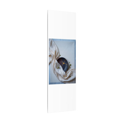 Ma Silk Drape Canvas Art - Kintsugi Gold Repair