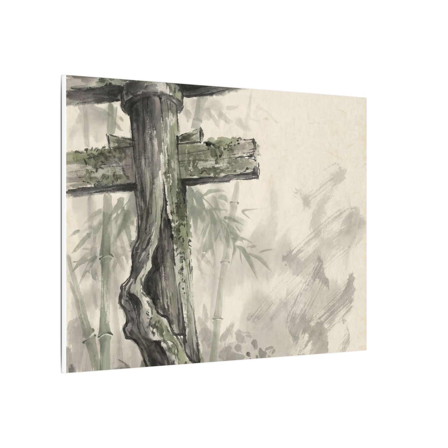 Torii Gate Summer Canvas Art | Zen Tranquil Design