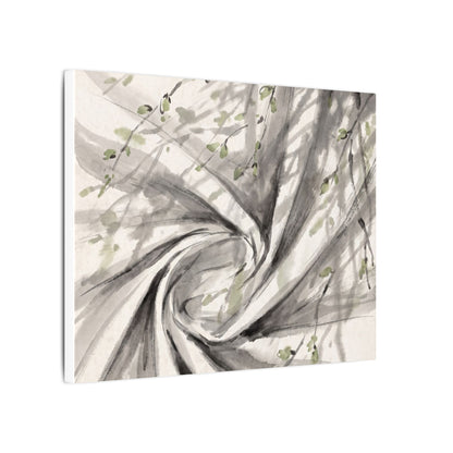 Silk Drape Spring Canvas Art | Zen Contemplative Design