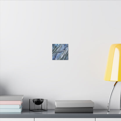 Moonlight Silk Drape Canvas Art - Japandi Mono No Aware