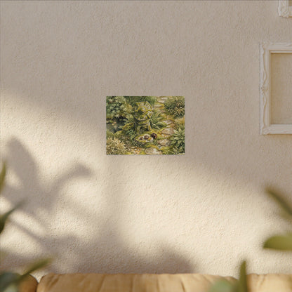 Datsuzoku Stone Lantern Canvas Art - Japandi Watercolor