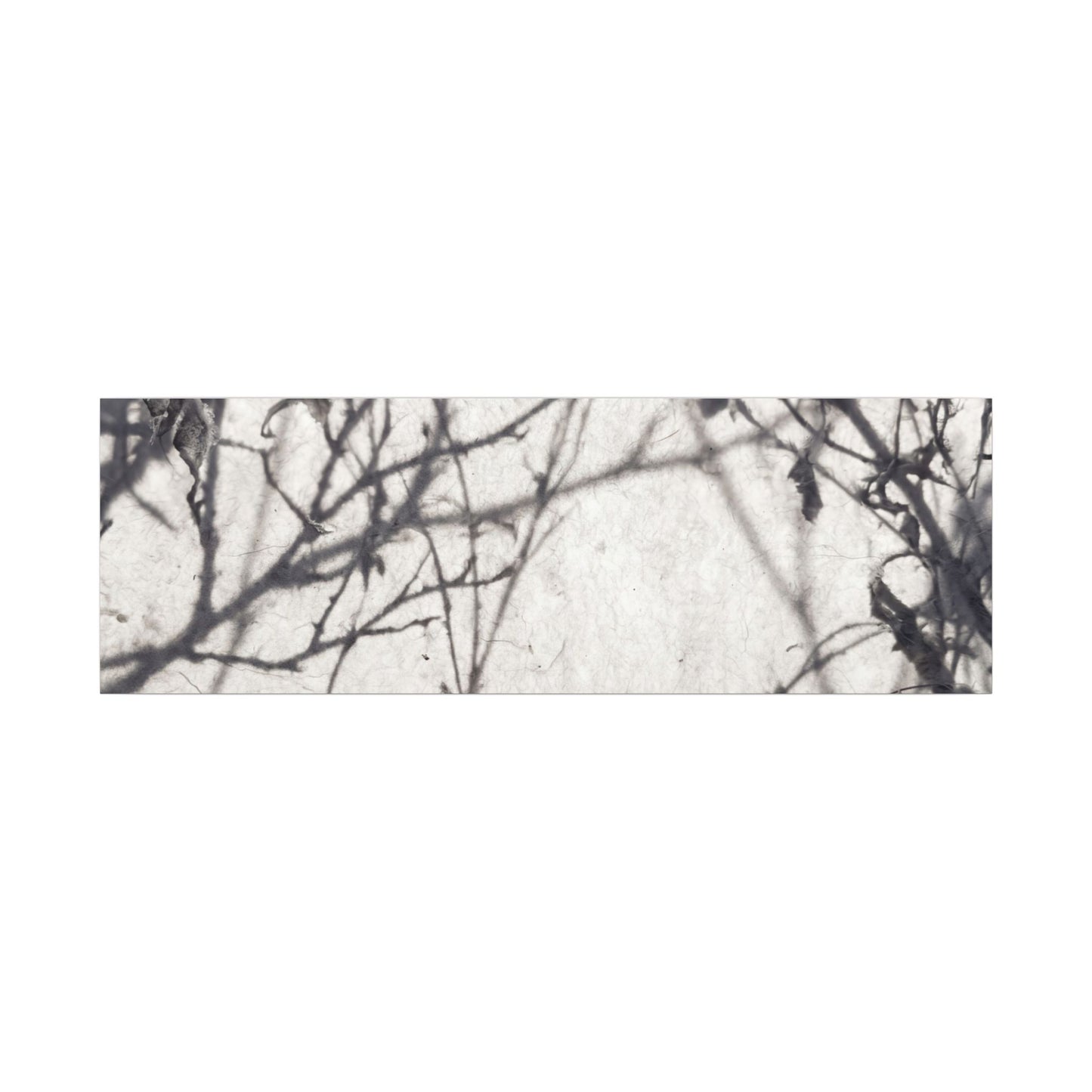 Winter Shadow Play Japanese Pattern Canvas Art | Elegant Decor