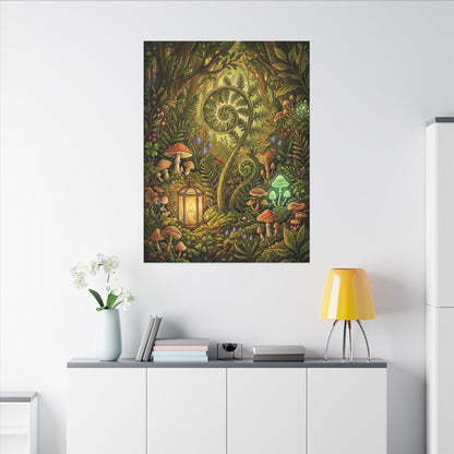 Elegant Ceramic Bowl Canvas Art - Minimal Line Japandi