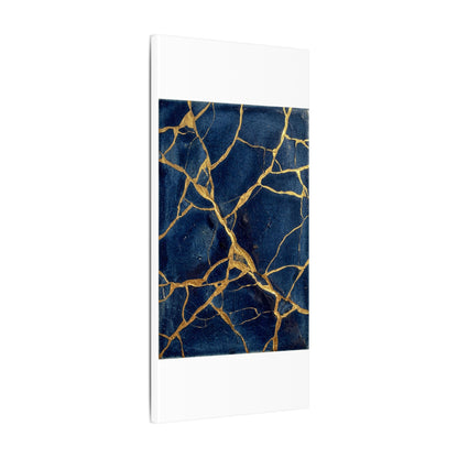 Kintsugi Crackle Canvas Art