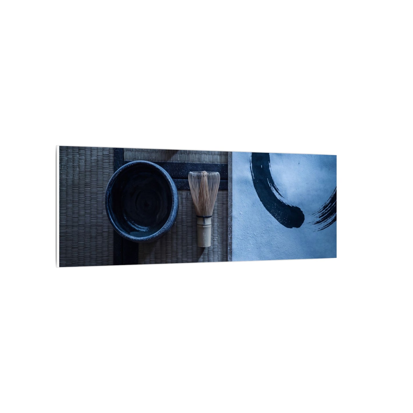Tea Ceremony Enso Canvas Art | Calm Zen Art