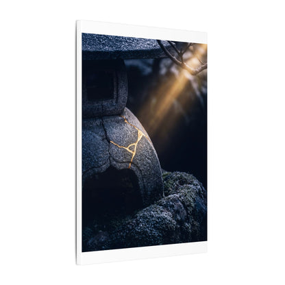 Ma Moonlit Garden Canvas Art - Kintsugi Broken Beauty