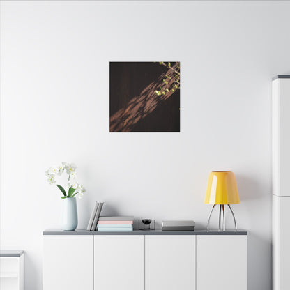Rust Patina Moody Minimal Canvas Art | Sophisticated Dark Japandi Art