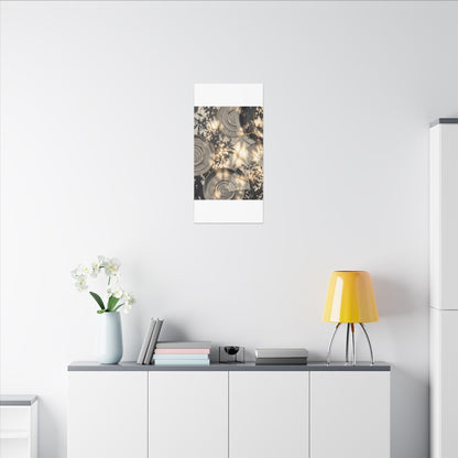 Healing Water Ripple Canvas Art - Gold Vein Kintsugi