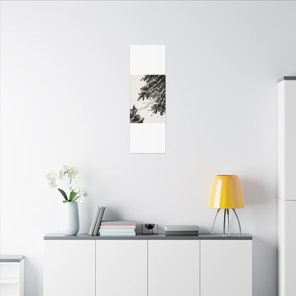 Serene Incense Smoke Canvas Art - Ukiyo E Inspired Zen