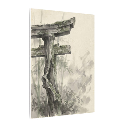 Torii Gate Summer Canvas Art | Zen Tranquil Design