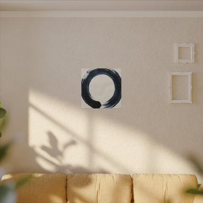 Balanced Meditation Zen Enso Canvas Art