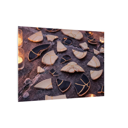Winter Broken Pottery Broken Beauty Canvas Art | Beautiful Decor