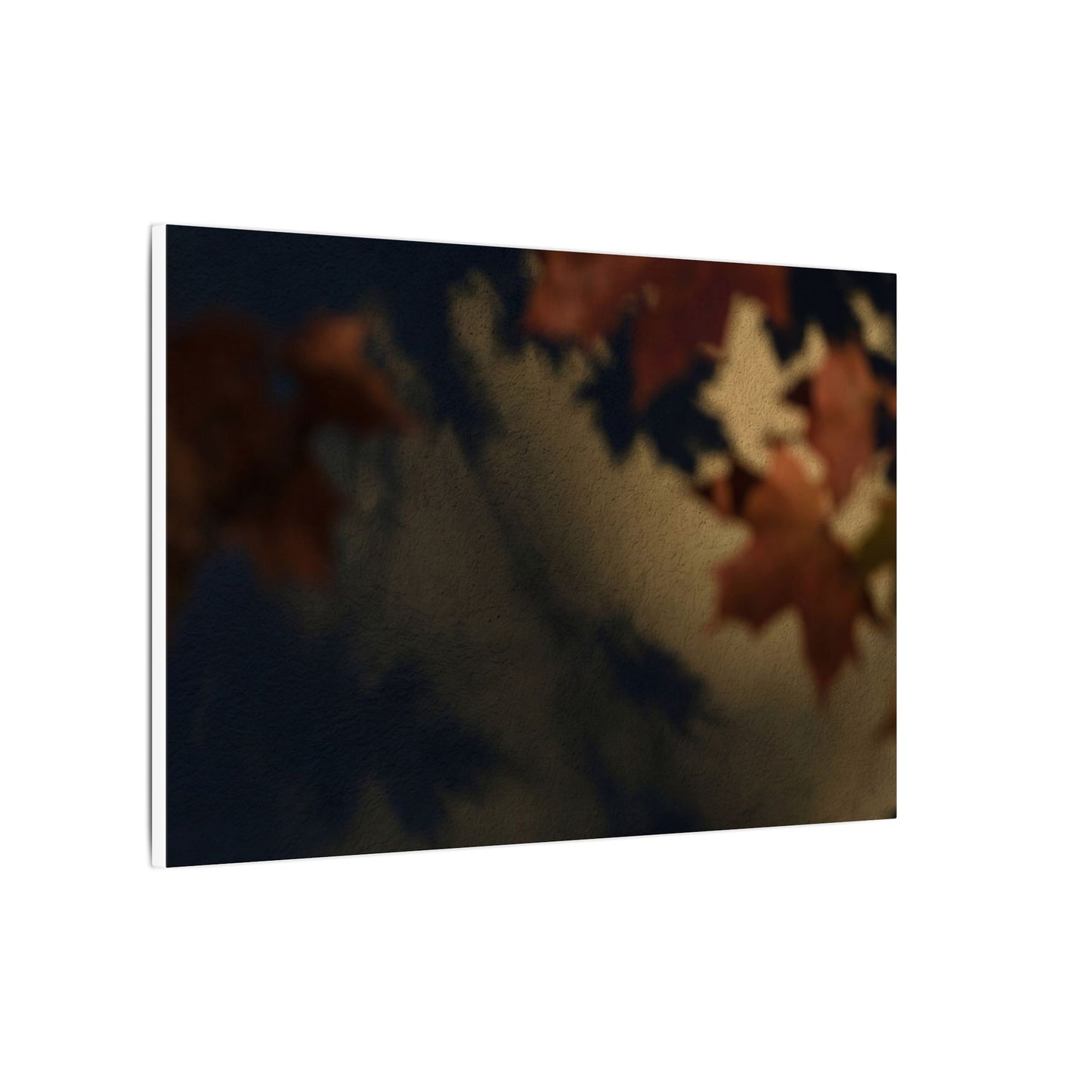 Shadow Play Canvas Art | Autumn Dark Japandi Moody Minimal Art