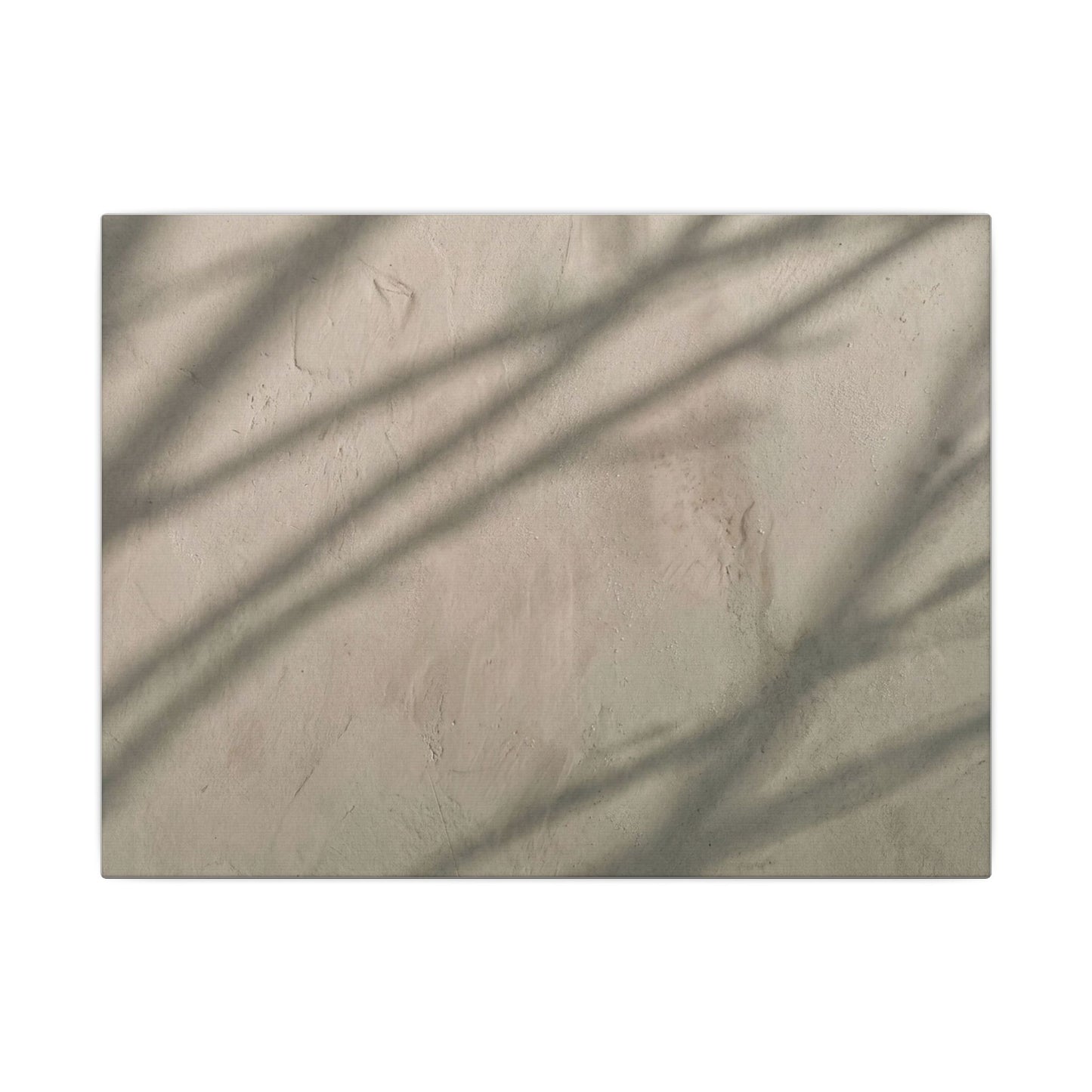 Shadow Play Japanese Pattern Canvas Art | Warm Japandi Art