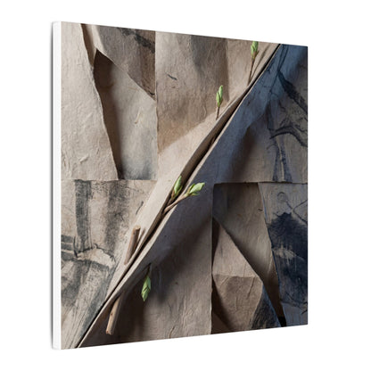 Paper Fold Canvas Art | Spring Japandi Japanese Pattern Art