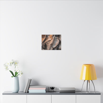 Candlelight Silk Drape Canvas Art - Japandi Mono No Aware