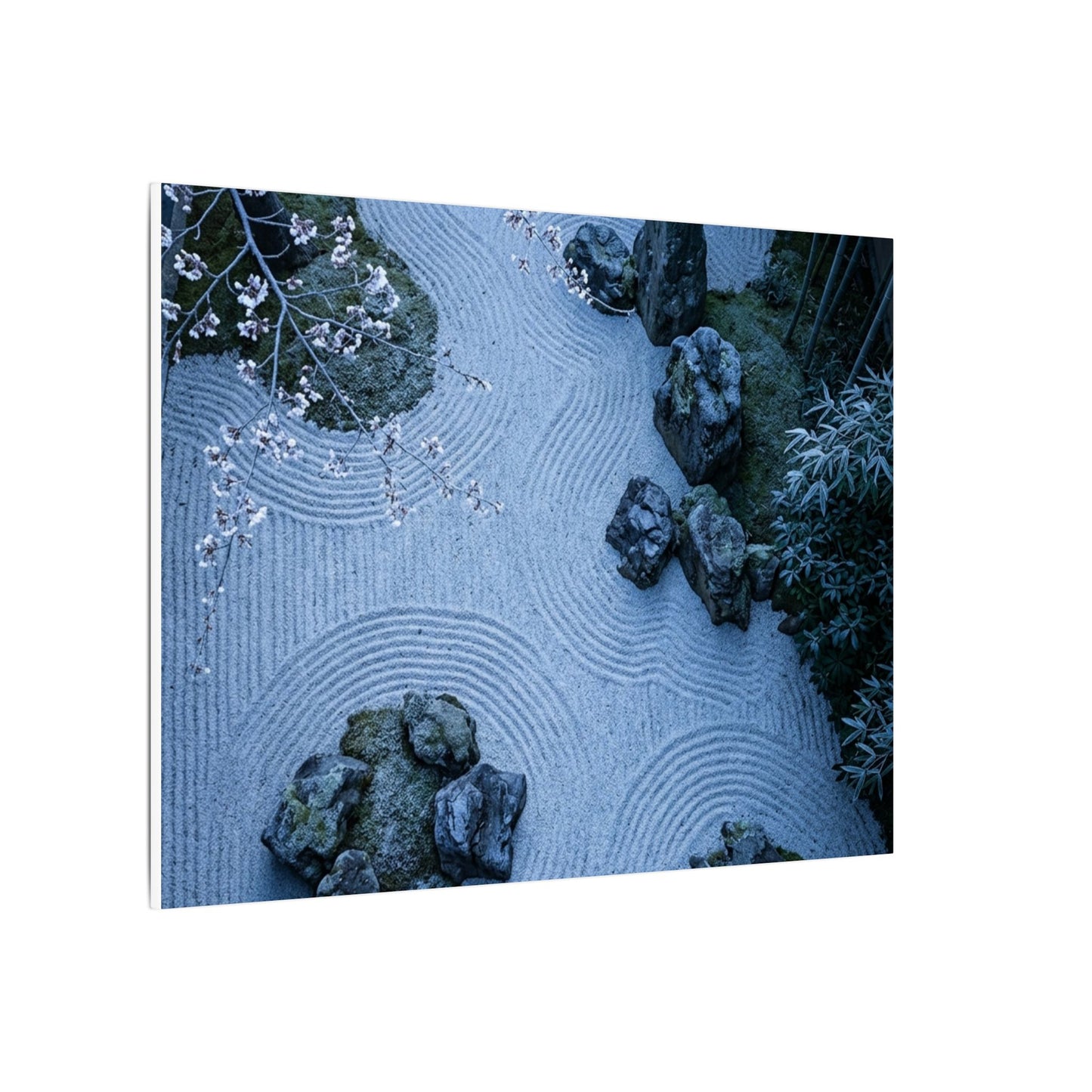 Earthy Silk Drape Canvas Art - Minimal Line Japandi
