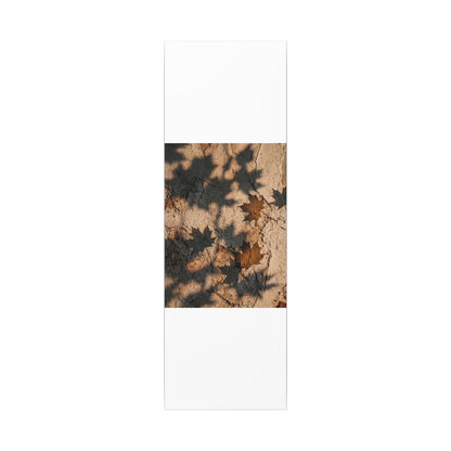 Cozy Shadow Play Canvas Art - Texture Japandi