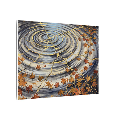 Moonlight Water Ripple Canvas Art - Kintsugi Fukinsei