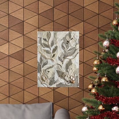 Japandi Textured Wall Art Print