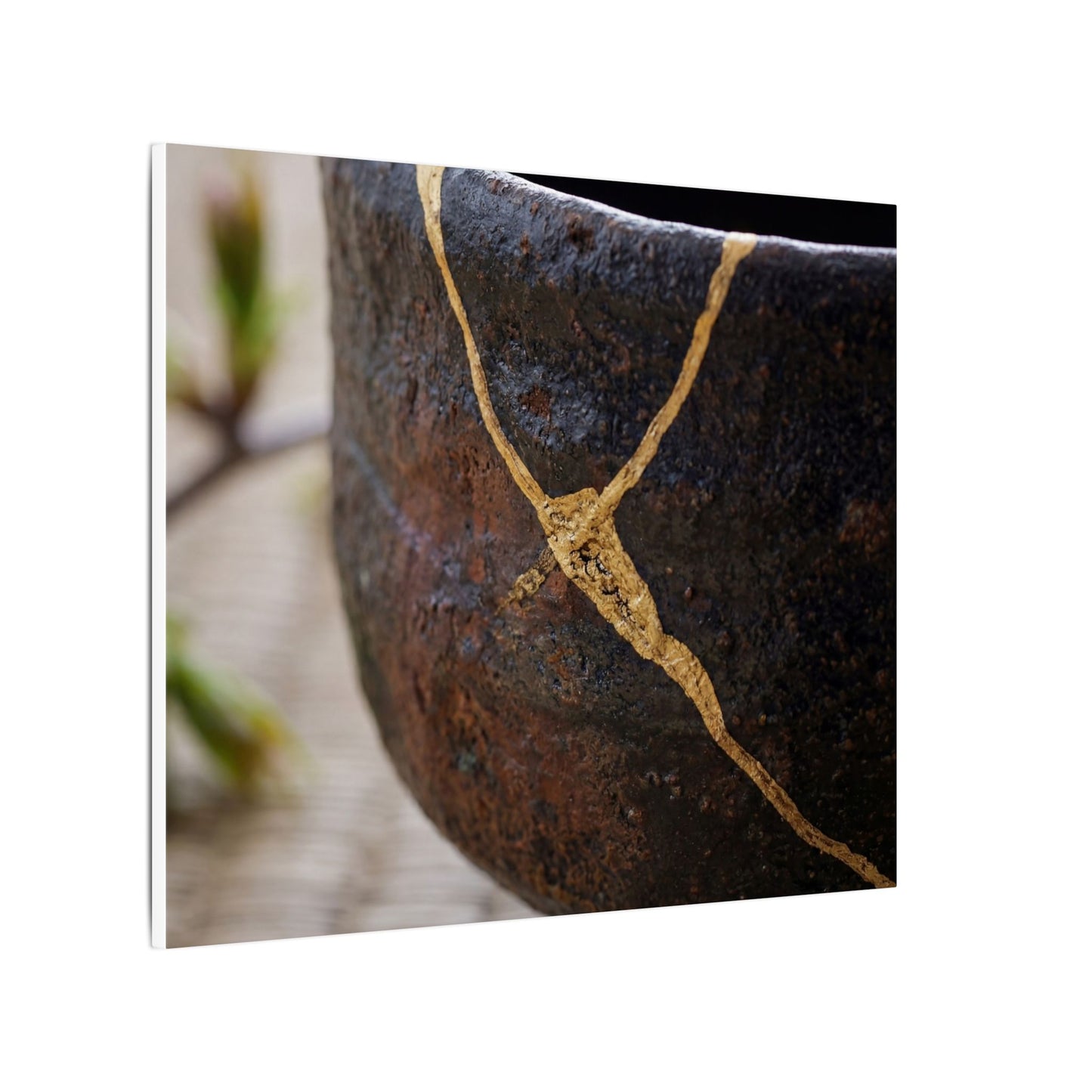 Dawn Tea Ceremony Canvas Art - Kintsugi Mono No Aware