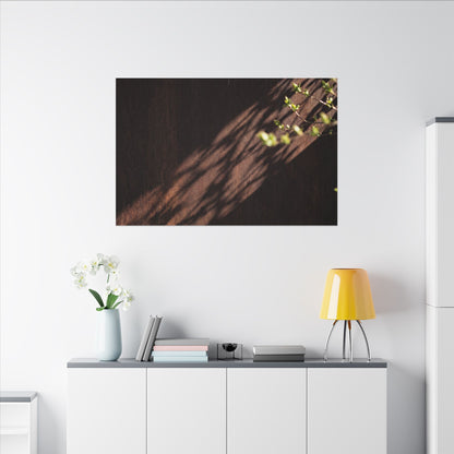 Rust Patina Moody Minimal Canvas Art | Sophisticated Dark Japandi Art