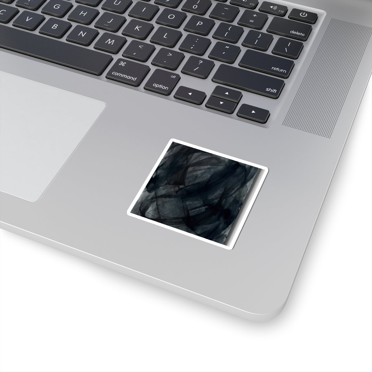 Deep Tones Dark Japandi Charcoal Sticker