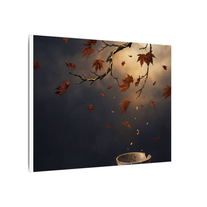 Moonlit Garden Gold Repair Canvas Art | Beautiful Kintsugi Art