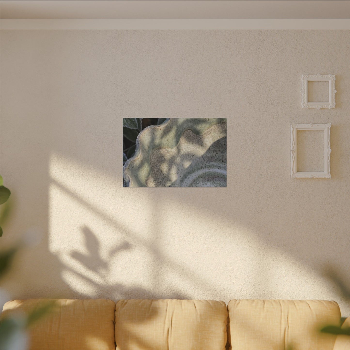 Dappled Ceramic Bowl Canvas Art - Japandi Seijaku