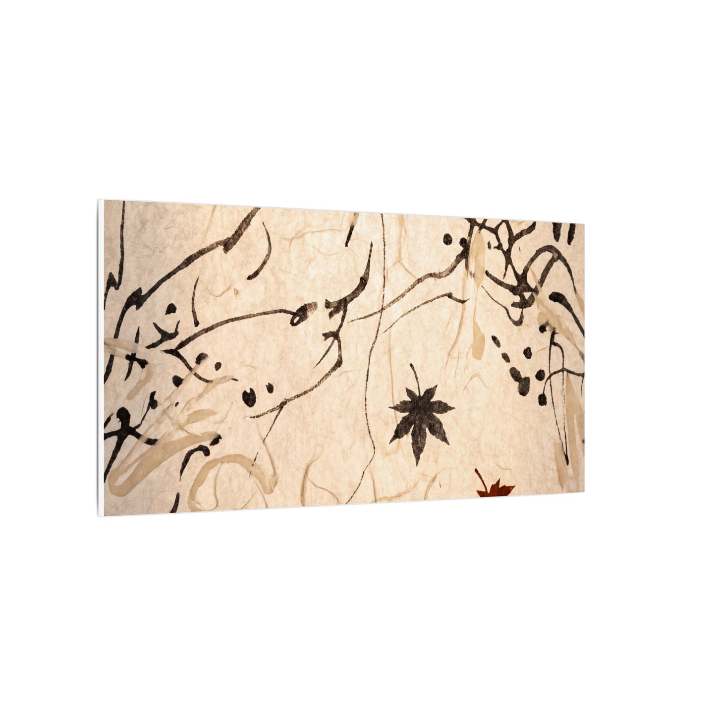 Golden Hour Shoji Screen Canvas Art - Japandi Fukinsei