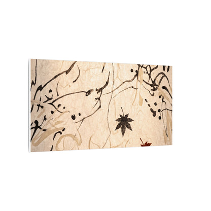 Golden Hour Shoji Screen Canvas Art - Japandi Fukinsei