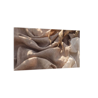Silk Drape Summer Canvas Art | Japandi Neutral Design
