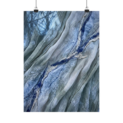 Warm Silk Drape Wall Art Print - Texture Japandi Art Print
