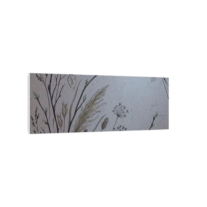 Spring Dried Flowers Japanese Pattern Canvas Art | Cozy Decor
