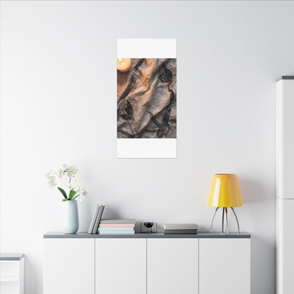 Candlelight Silk Drape Canvas Art - Japandi Mono No Aware