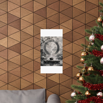 Dappled Incense Smoke Wall Art Print - Zen Seijaku