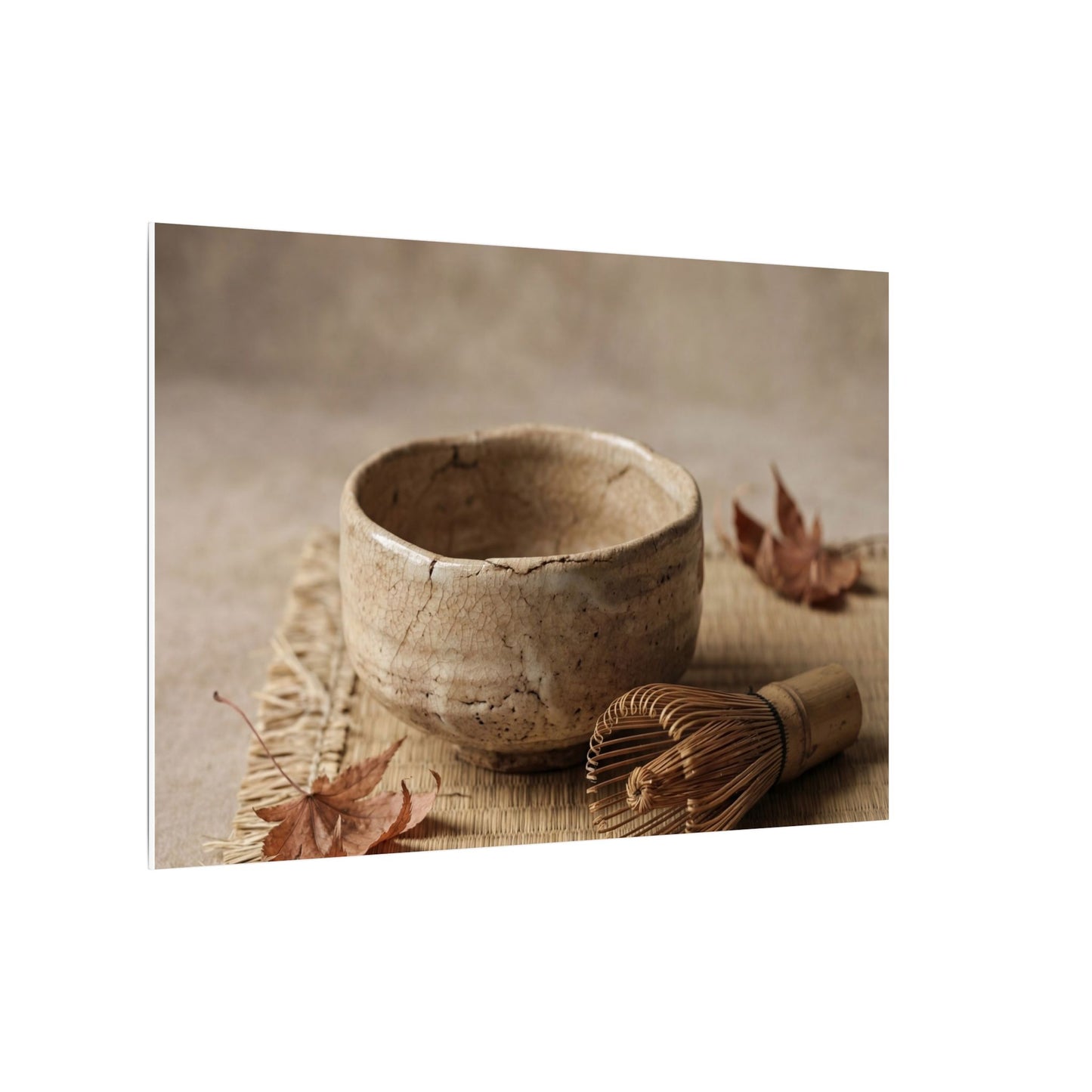 Ma Tea Ceremony Canvas Art - Japandi Texture