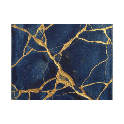 Kintsugi Crackle Canvas Art