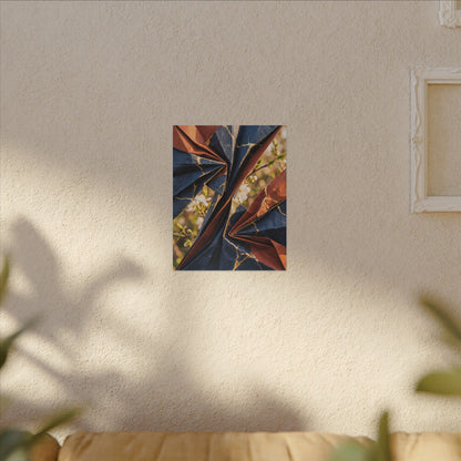 Spring Ceramic Bowl Watercolor Canvas Art | Earthy Decor